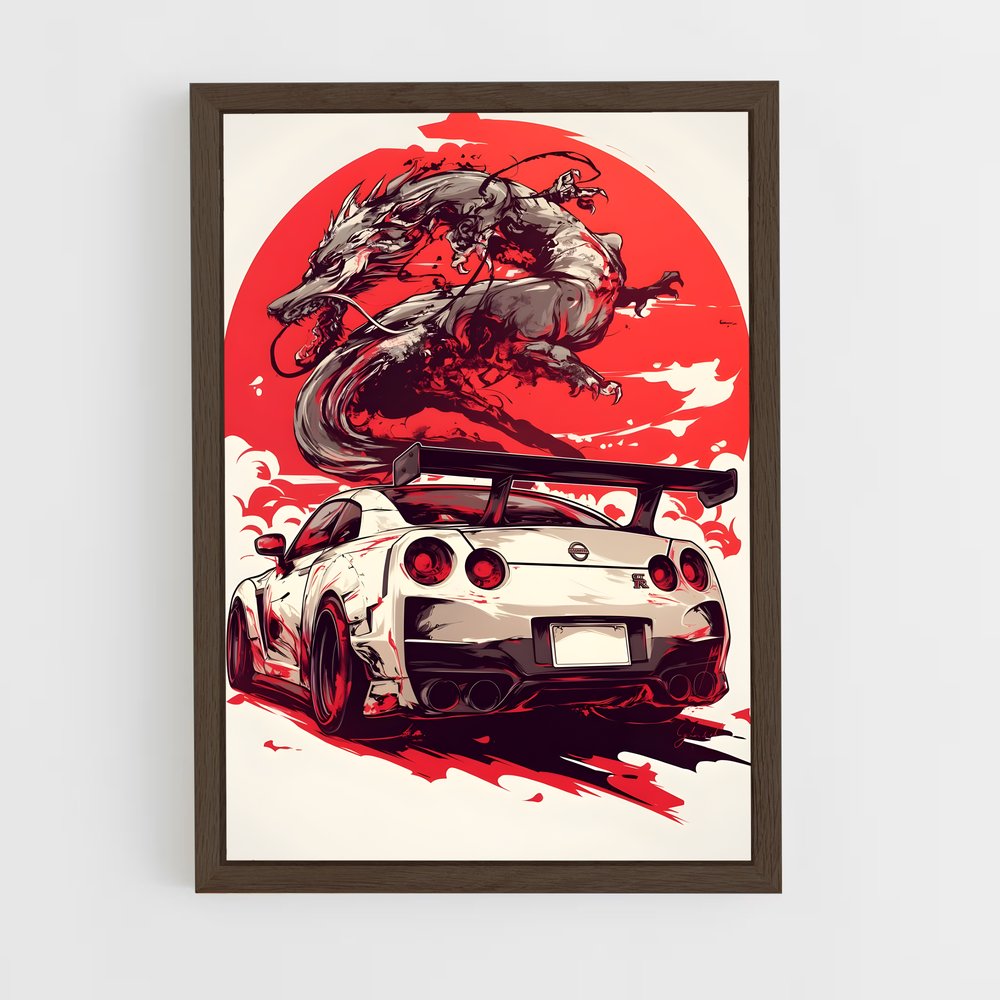 Poster Démons de la Route – affiche Nissan (vue 5)
